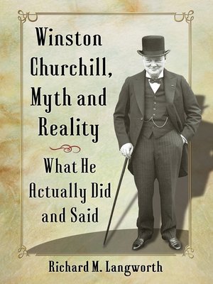 Winston Churchill, Myth and Reality - ebook